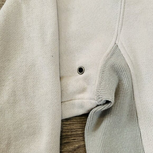 Entree Ls Lifestyle Sweater Mens Large Simpsons Beige Pockets - Picture 5 of 16